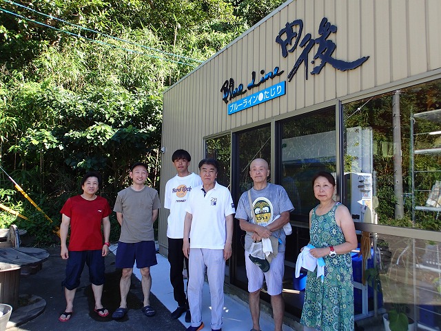 日和佐が田後になったけど、白イカ食べて良い感じ！