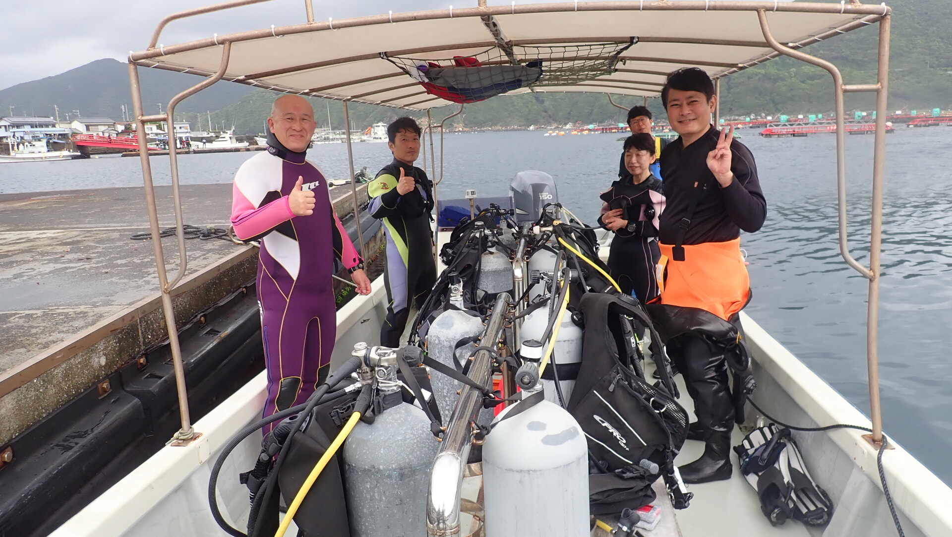 朝出発で多く潜れる柏島ツアー、次は秋分の日、シゲちゃん待ってるよ～。