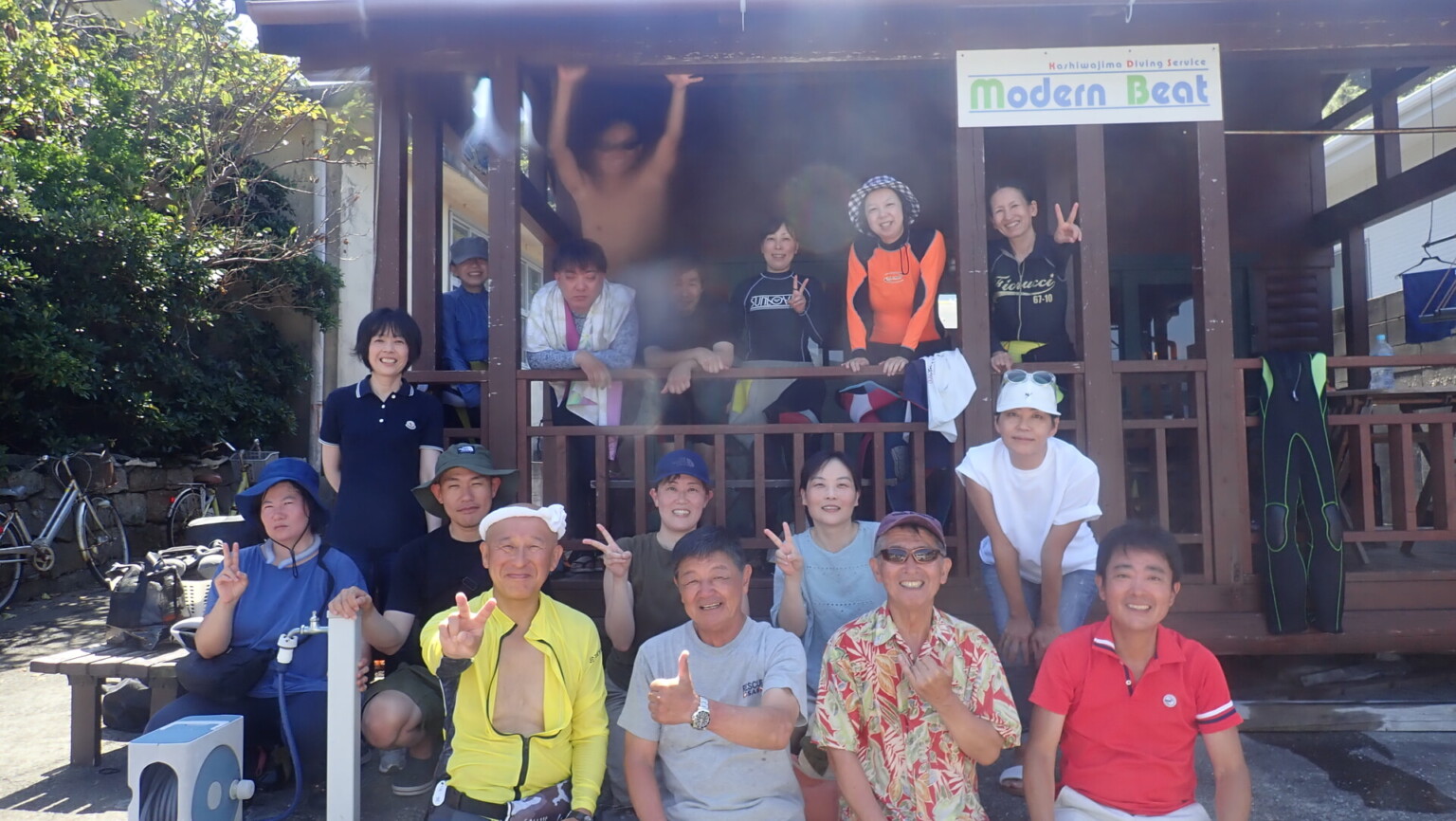 記念ダイブの人文字はお任せあれ！！ 岡山のダイビングショップ【エポックダイブサービス】 