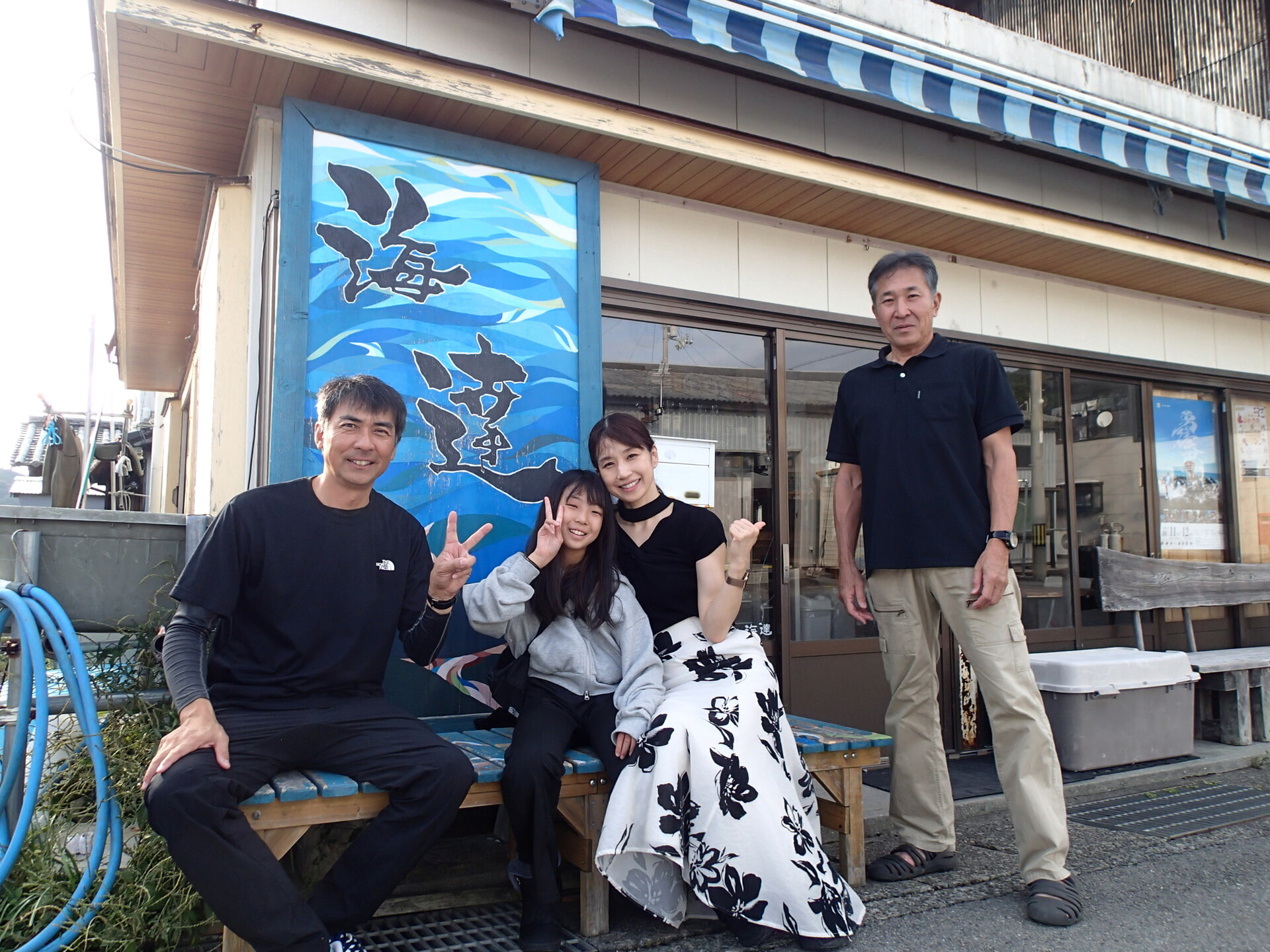 親子ダイバー、またまた誕生～！エポック30年で何組目かな～？